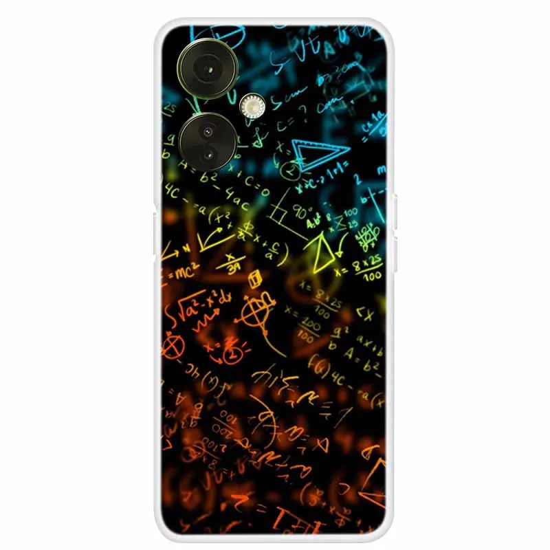 Clear TPU Soft Silicone Phone Case with Adorable Cats Design for OnePlus Nord CE 3 Lite 5G