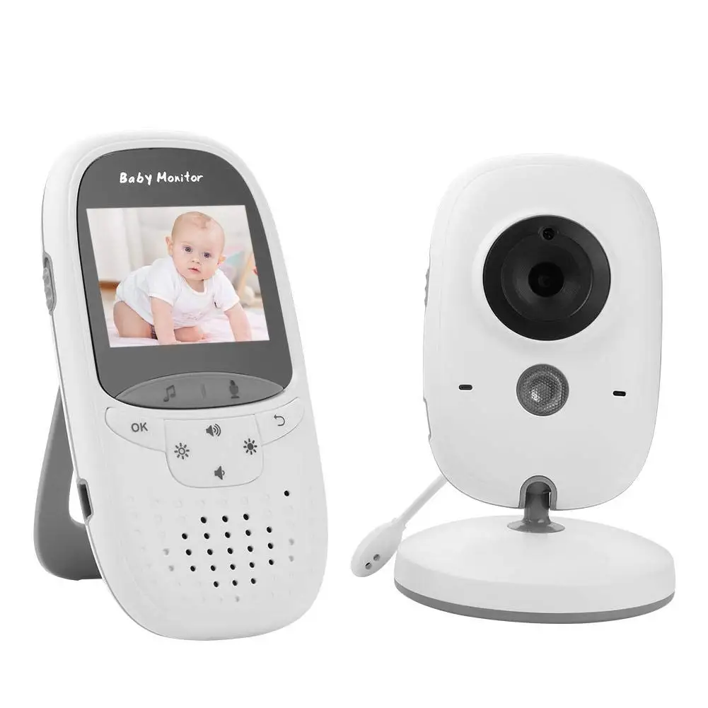Vb602 Camara Bebe Monitor Portatil 2.0 Pollici Tft Lcd Baby Monitor Ir Visione Notturna Sensore Di Temperatura Ninne Nanne 2 Vie Talk Vox