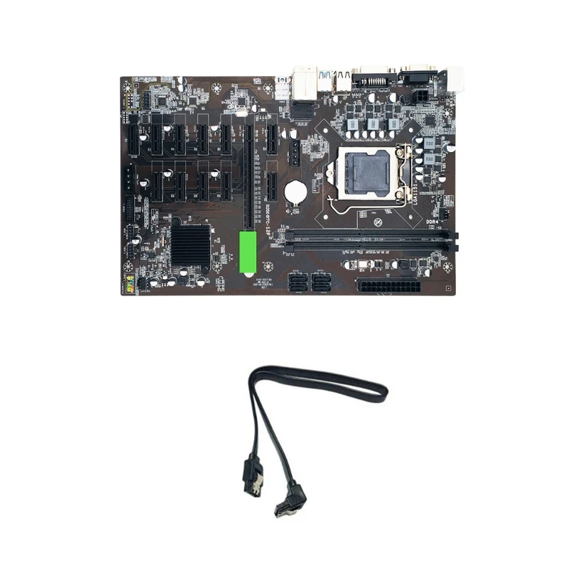 

B250 BTC Mining Motherboard 12 PCI-E Support 12 Video Card LGA 1151 DDR4 Sodimm USB3.0 for BTC Machine Mining