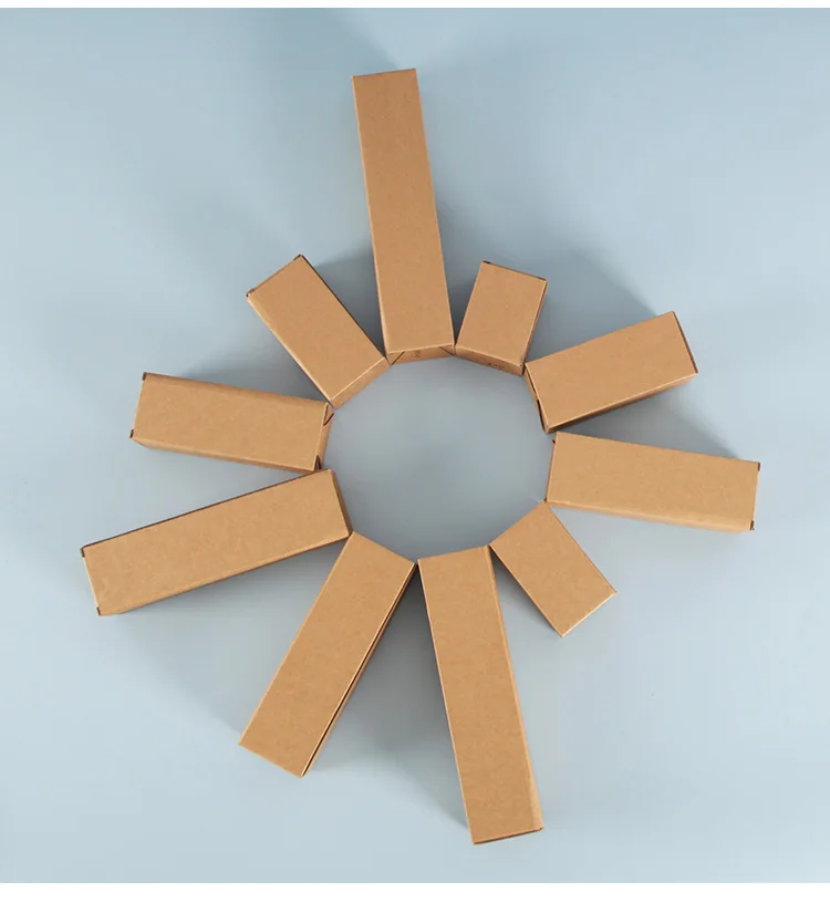 Thick Kraft Paper Box – Rectangular Three-Layer Corrugated Carton, Durable Paper Boxes ... - SKU KPB20231 - UGI Packaging