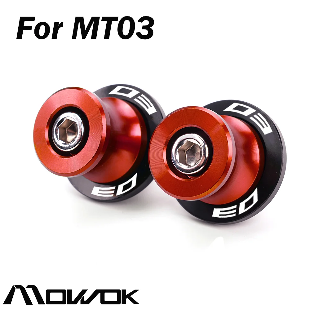Motorcycle Swingarm Spool Slider Stand Screws - Enhanced Accessories