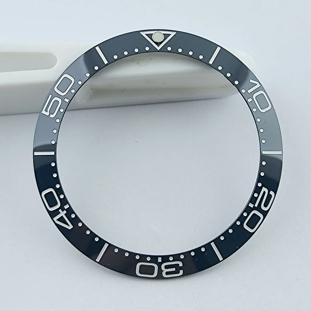 세라믹 베젤 인서트 시계 베젤, 40mm 자동 시계, 남성용 시계 링 부품, 38mm * 30.5mm