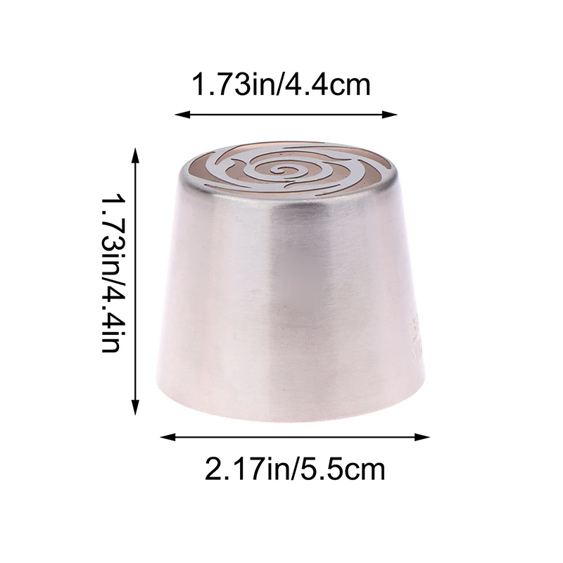 Stainless Steel Russian Piping Tips Christmas Cake Icing Frosting Nozzles For Cupcake Decoration DIY Kitchen Baking Tool 1Pc cake icing nozzles