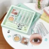 8-Piece Makeup Set - Lipsticks, Eyeshadow, Eyebrow pencil, Solid Fragrance Paste, Exquisite Christmas Valentine's Day Gift Box 1