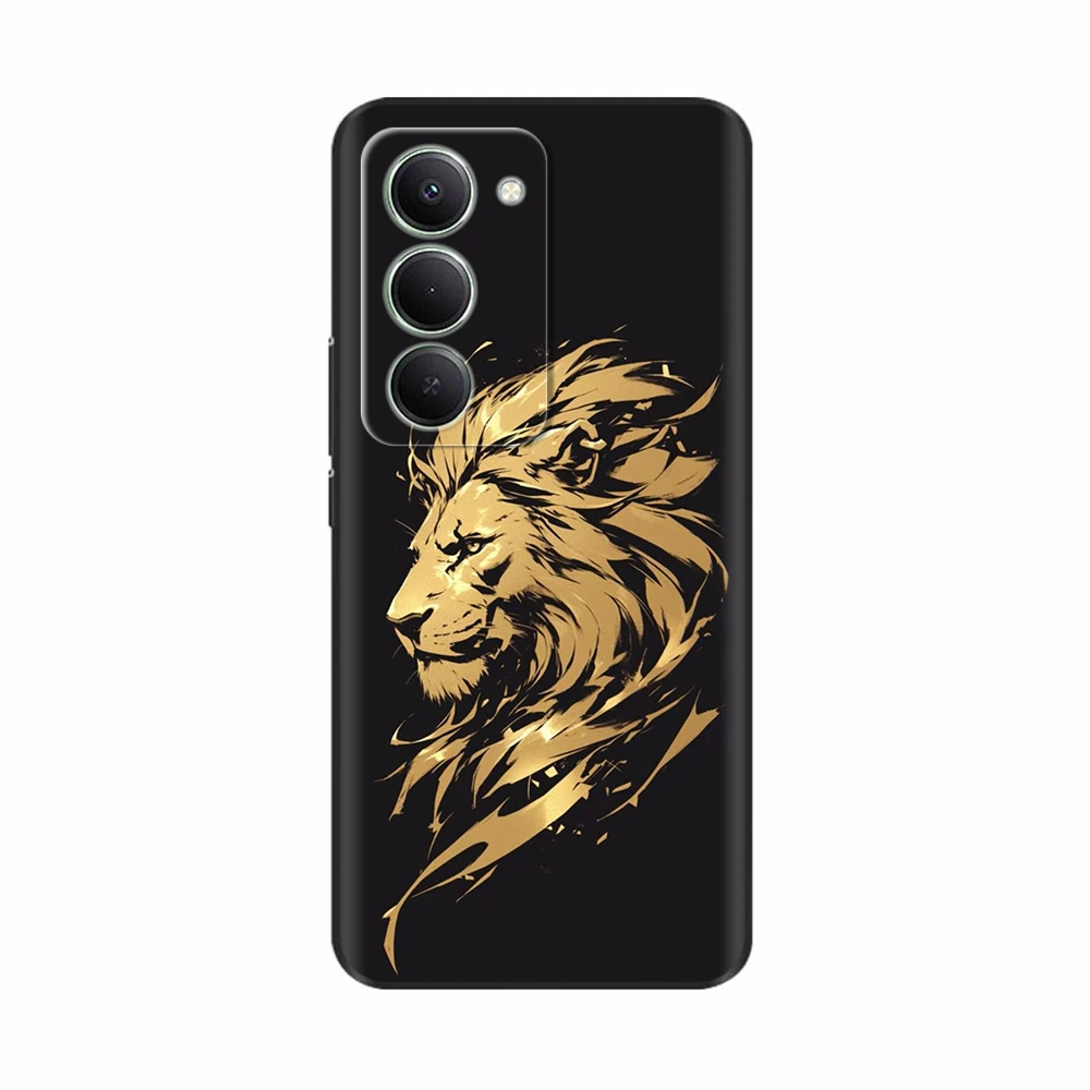 Cute Design Soft Silicone Phone Case - Stylish Painted Back Cover