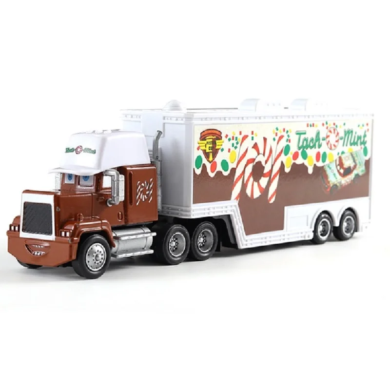 Auto Disney Pixar Cars Mack Uncle No.101 Tach O Mint Racer Truck Diecast Toy Car Loose 1:55 Nuovo Di Zecca In Magazzino Disney Cars3