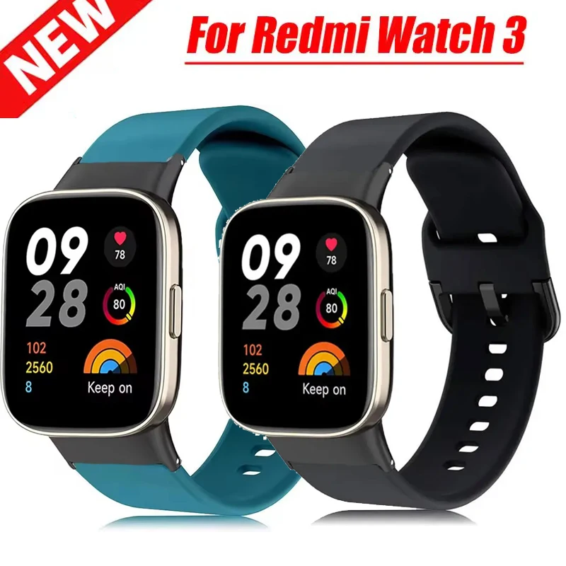 Silicone Sport Watchband Strap - Smartwatch Accessory Bracelet Wristband