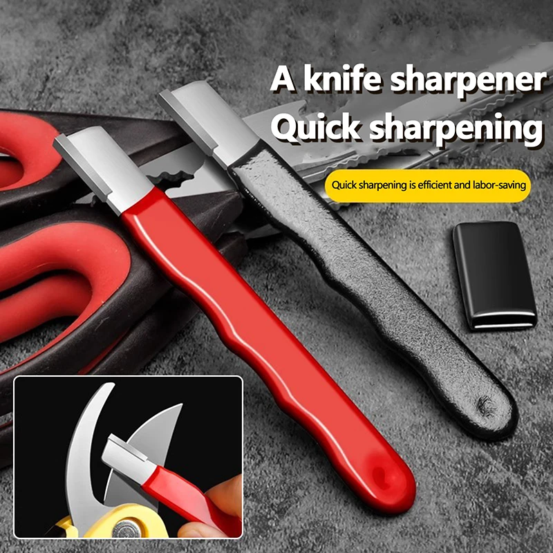 Knife Sharpener Scissors Grinding Tool Portable Metal Cutting Hand Sharpener