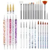 UV Gel Nail Art Brushes Dotting Drawing Painting Brush Set DIY Design Nail Art Supplies Tools Manicure Accessories Drawing Tips 1