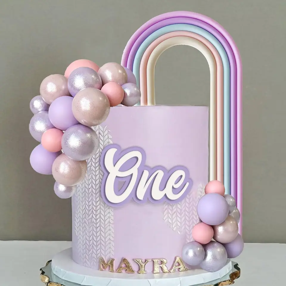 12 pezzi Decorazione per torta del 1° compleanno del bambino, decorazioni per cupcake, accessori per feste a tema frutta fragola | SHEIN ALIA