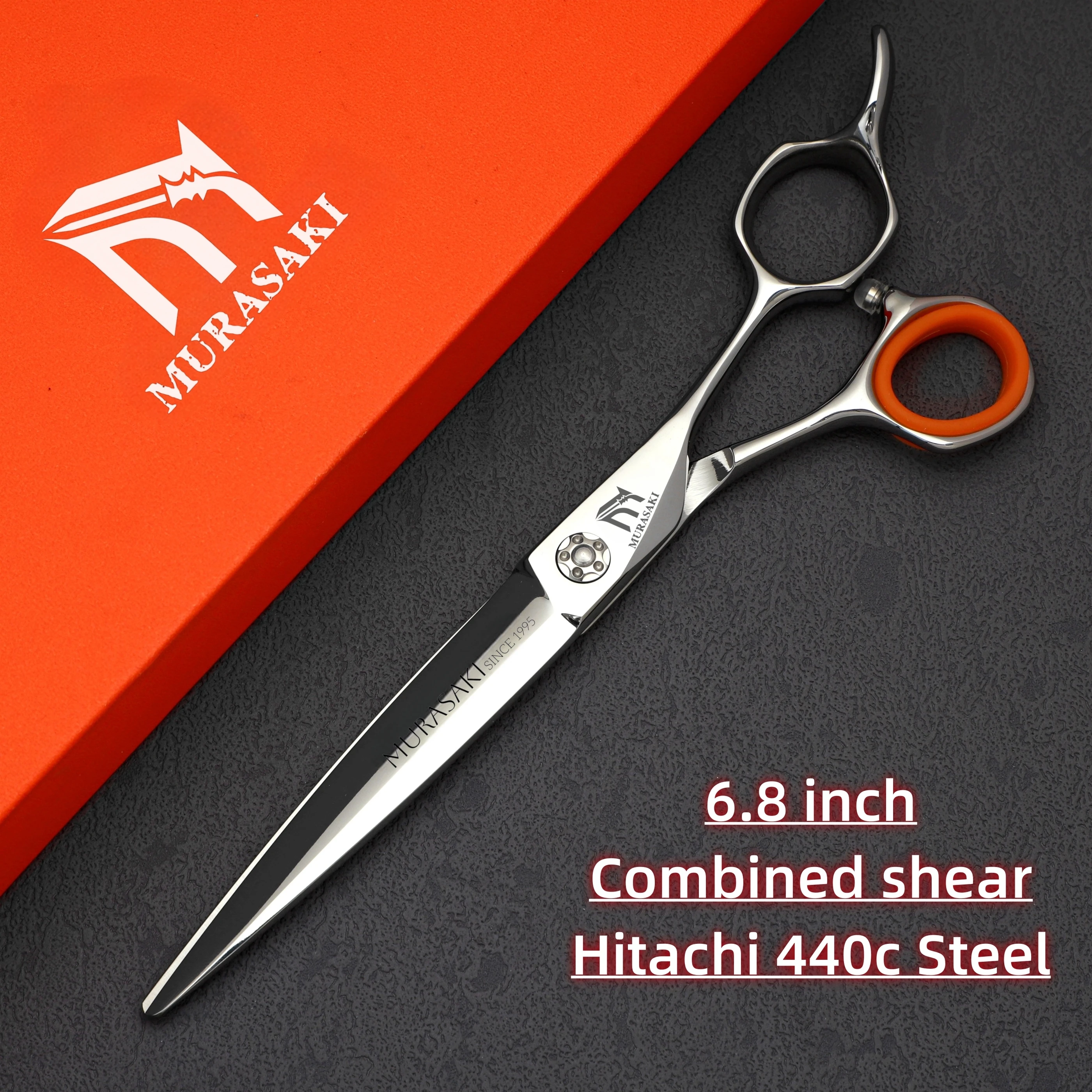 Professionelle Friseurscheren aus 440C Stahl, 6,0-6,5-6,8 Zoll Barbierscheren, Scharfe und Langlebige Haarschneidewerkzeuge für Friseursalons – Detail 26