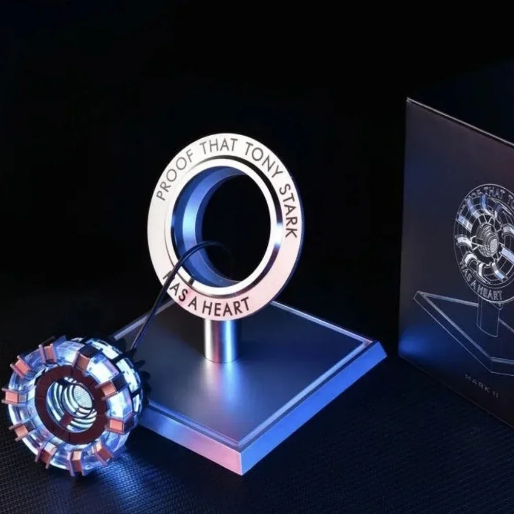 ⚠️水無月　アーク リアクター MK1モデル LED 完成品 ディスプレイ Amazon.co.jp: Lonyiabbi 1:1 アークリアクター MK1 DIY 完成品