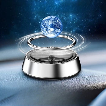 Diffusore di aromi per auto a forma di pianeta solare creativo, profumo per auto a lunga durata, ornamento per auto transfrontaliero
