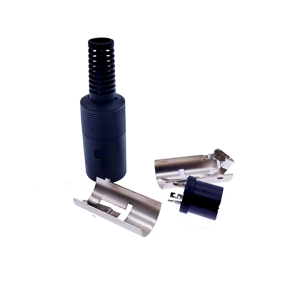 Wire Connector 1Pcs Male Plug /Female Socket DIN Connector 3/4/5/6/7/8 PIN Chassis Cable Mount With Plastic Handle