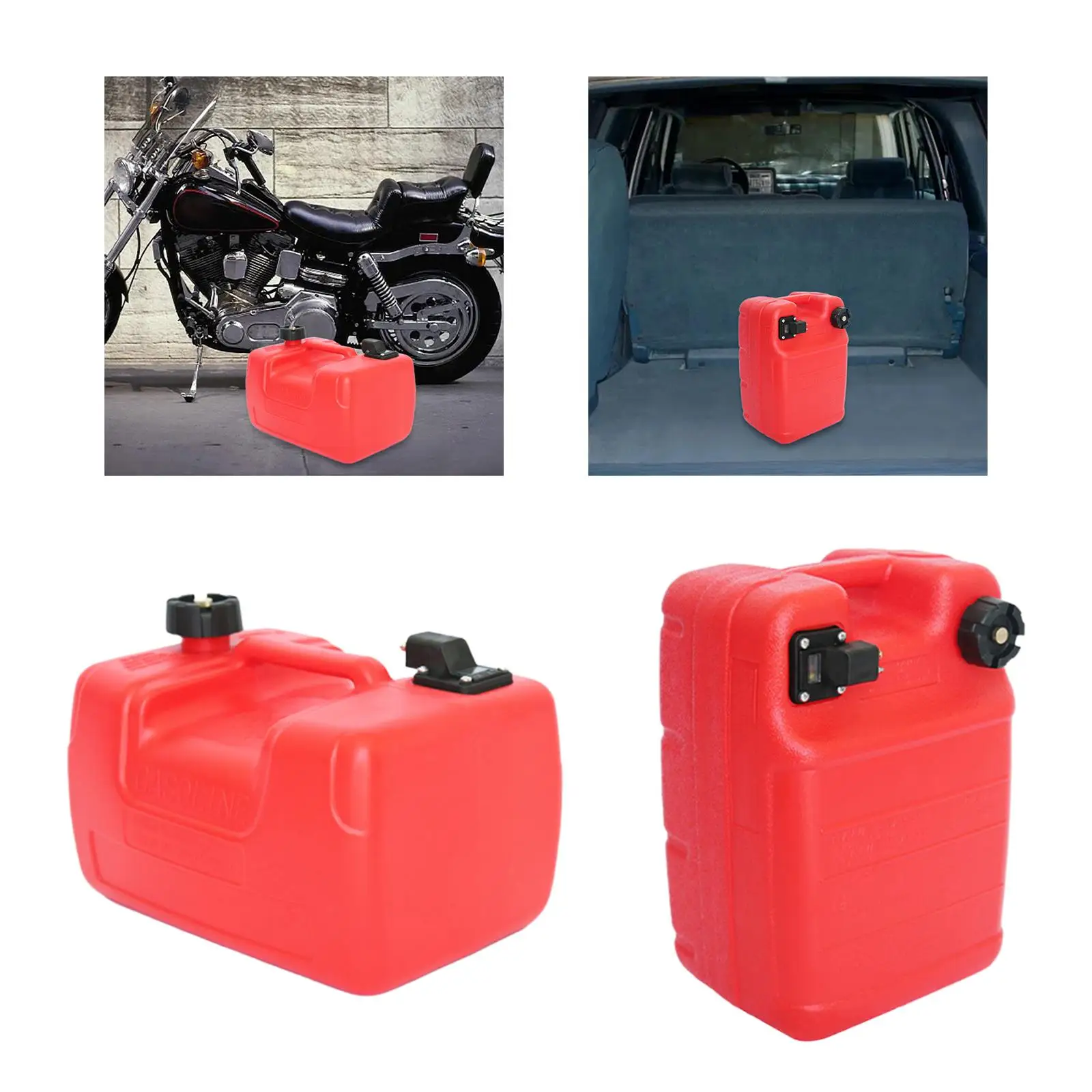 Boat Fuel Tank Large Capacity Portable Marine Outboard Fuel Tank with Handle