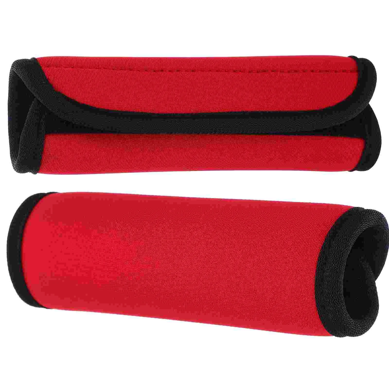 

2 Pcs Horizontal Bar Non-slip Barbell Sleeve Fixation Pad Bars Hand Holding Weight Cover Polyester Portable Man Fitness