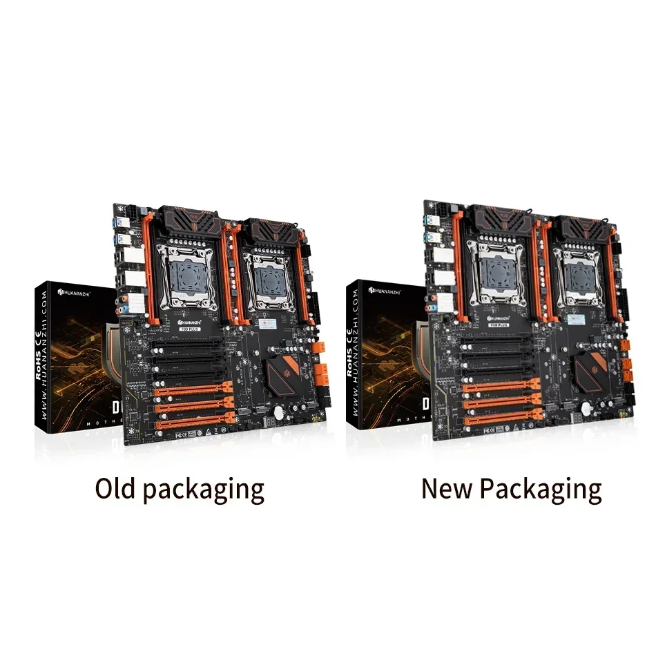 Huanzhi X99-F8D XEON E5 2696V3 x2 36C72T Huananzhi X99 F8d Dual