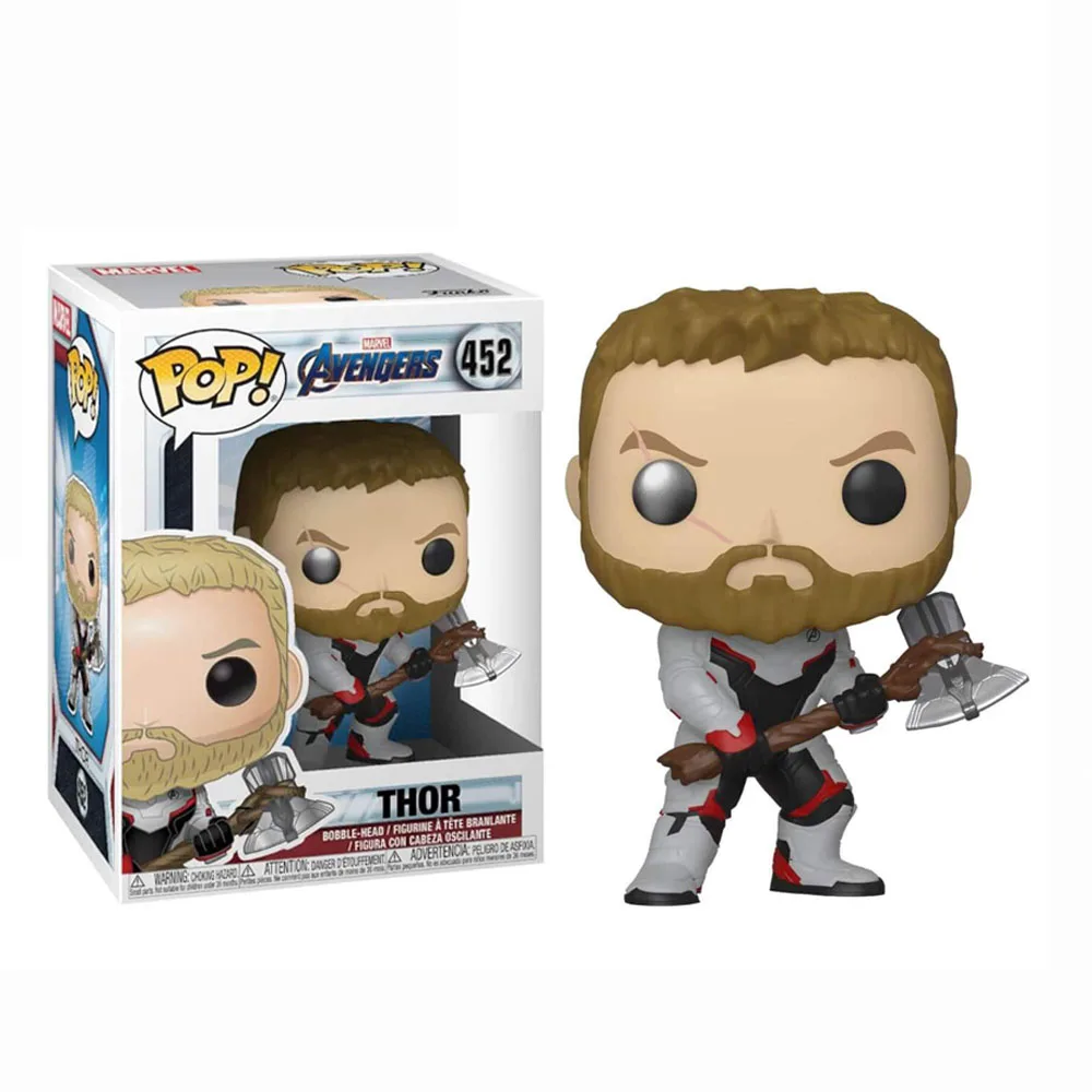 thumbnail image 5 of Funko Pop The Avengers Thor #479 #482 #438 #452 Marvel Figuras de acción de vinilo Juguetes Regalo para niños, 5 of 5