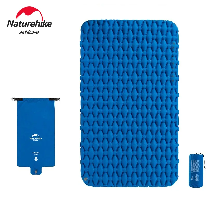 Naturehike5.8 R- Valore Campeggio Tappetino 4 Stagioni Ultraleggero Autogonfiabile Materasso ad Aria Durevole con Borsa Gonfiabile