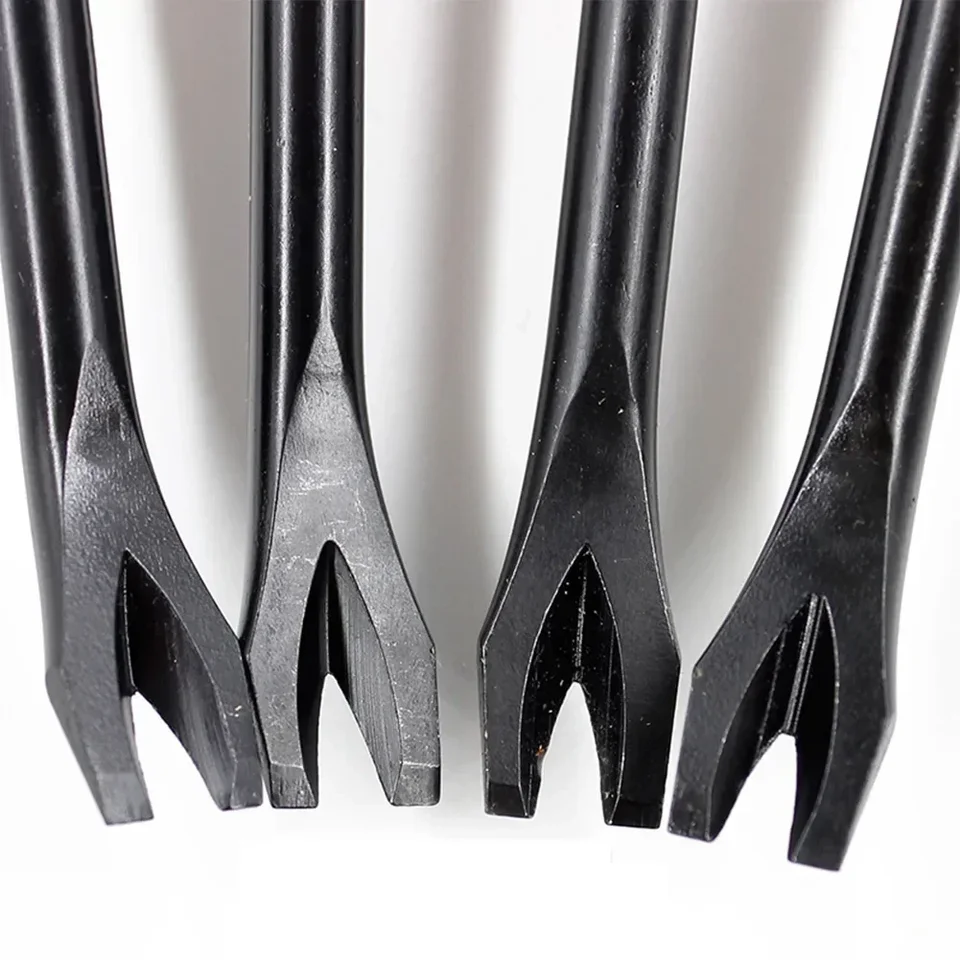 Herramienta Para Quitar Clavos Y Grapas De Tapicería - 22 Cm De Acero Cromo Vanadio, Cabeza En V A 45°, Ideal Para Bricolaje