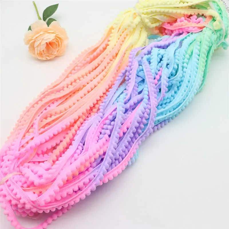 Craft Supplies Pom Poms Craft Supplies 2-5 Yards Lace Decoration Ball DIY Material