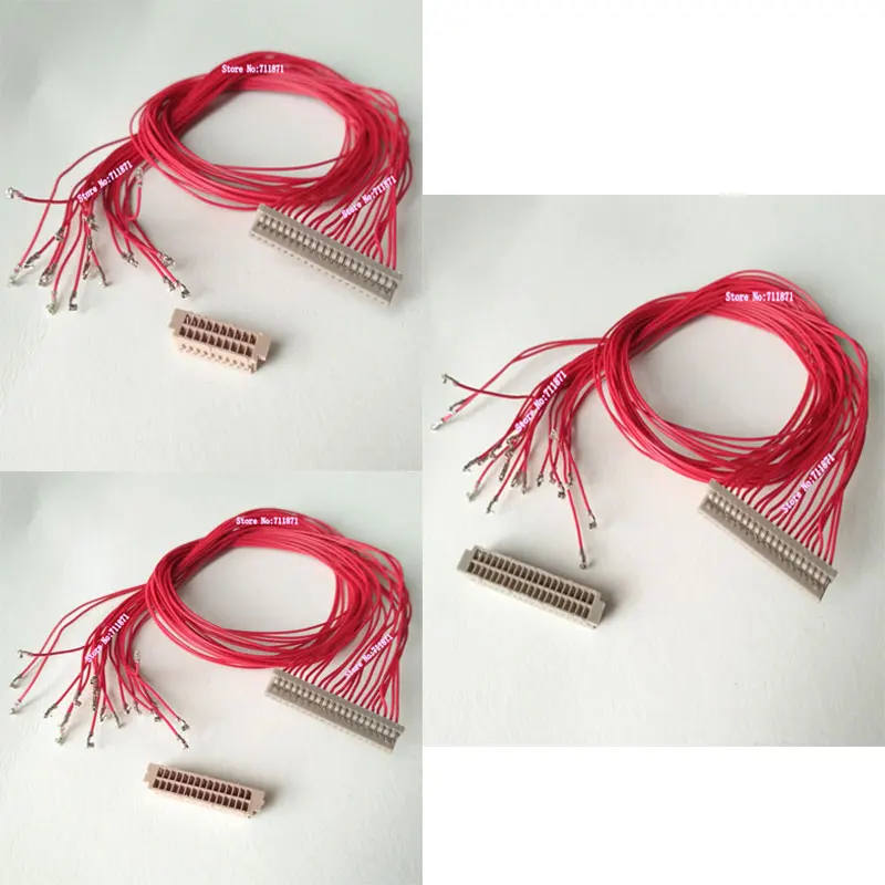 

20Pin DF14 D13 экранная линия 20P Φ DF13 экран кабеля Φ DF13-40DS экран кабель проводной шнур линия