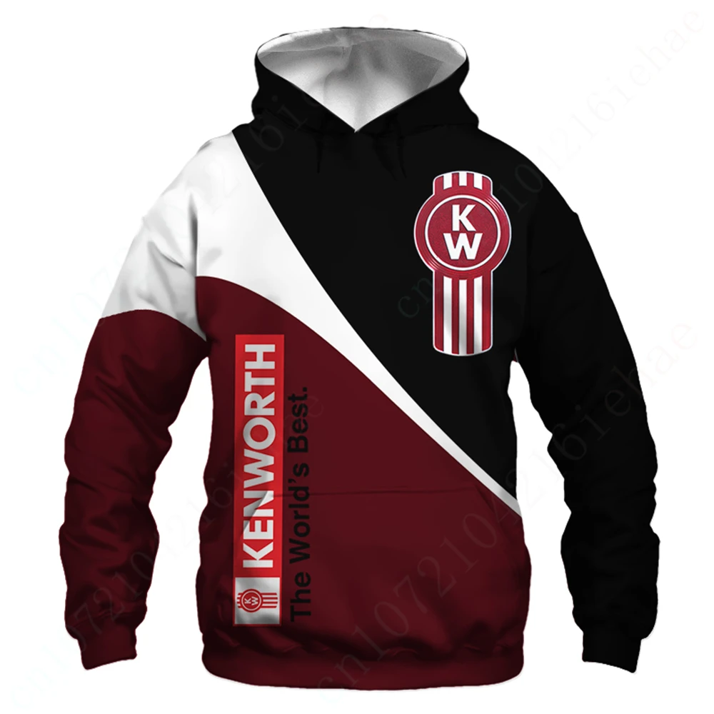 

Kenworth Unisex Clothing Harajuku Zip Hoodies Casual 3D Printing Sweatshirt Essentials Pullover Top Anime Hoodies For Men Women