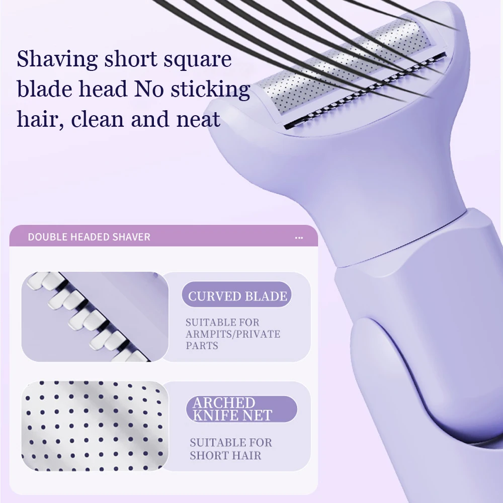 Rechargeable Cordless Electric Hair Trimmer Shaver Epilator