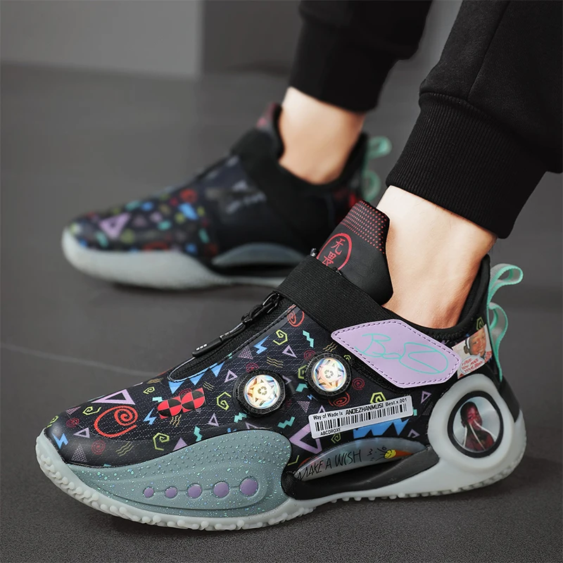 2023 New high-end atmospheric basketball shoes, wear-resistant, non-slip, rebound, practical basketball shoes, sports shoes