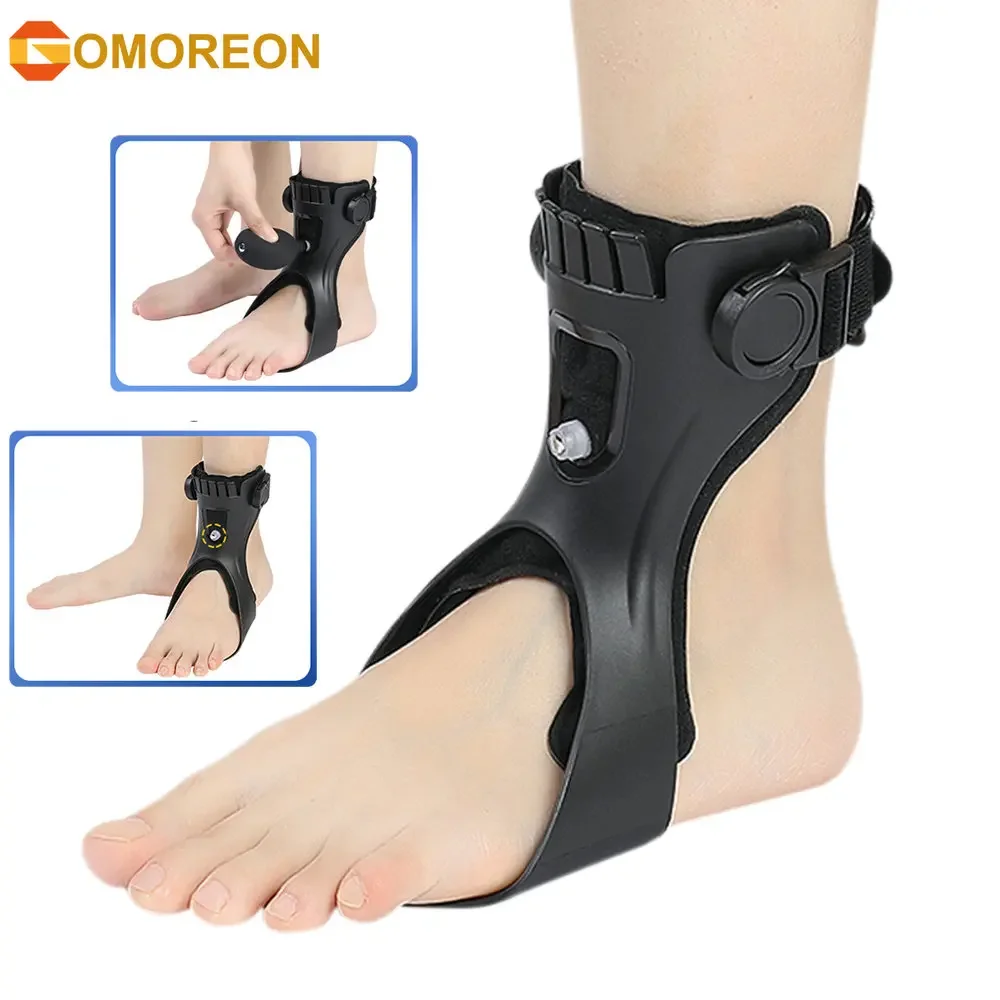 

Drop Foot Brace Orthosis AFO AFOs Ankle Brace Support With Comfortable Inflatable Airbag for Hemiplegia Stroke Shoes Walking