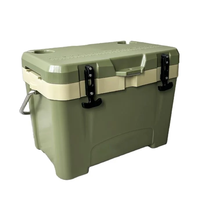

wholesale portable 26L insulation plastic ice cooler box for camping