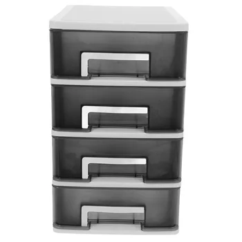 Storage Drawer Drawers Plastic Organizer Cabinet Box Closet Unit With Type Desktop Shelf Stacking Furniture Bins Chest Layer