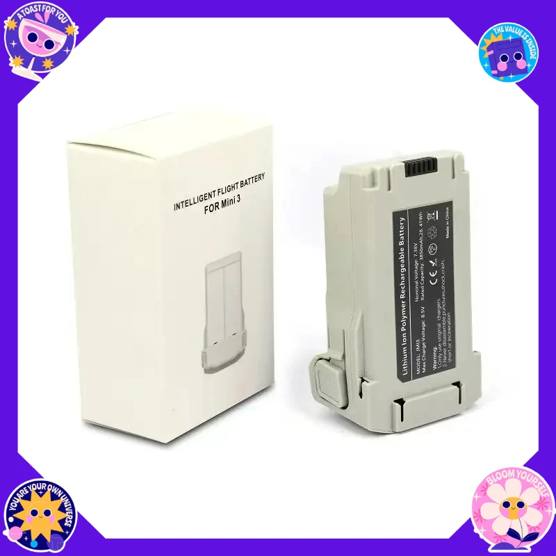 Batterie DJI Mini 3/3Pro/4Pro 3850mAh 7.38V - Pièce Rechange