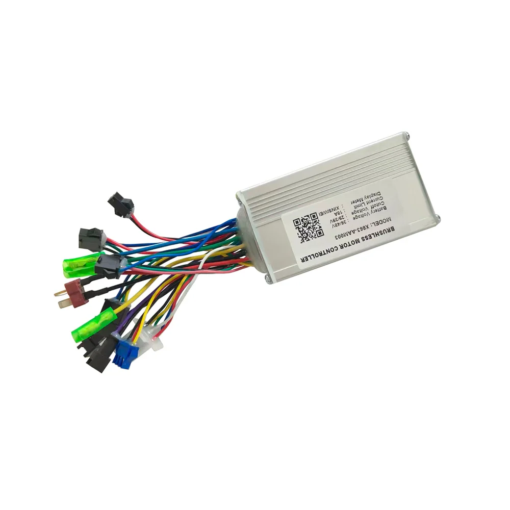 X863-AAM003 36/48V 18A 전기 자전거 브러시리스 모터 컨트롤러 (XINSIWEI 프로토콜 전기 스쿠터 속도 부품, MTB 팻 바이크용)