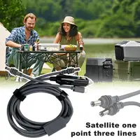 TYPE-C/DC/Car 3 In1 For Starlink Mini 3/5/10M Power Cord Adapter Plug And Play Space-x Waterproof Upgraded Material Router Cable 2