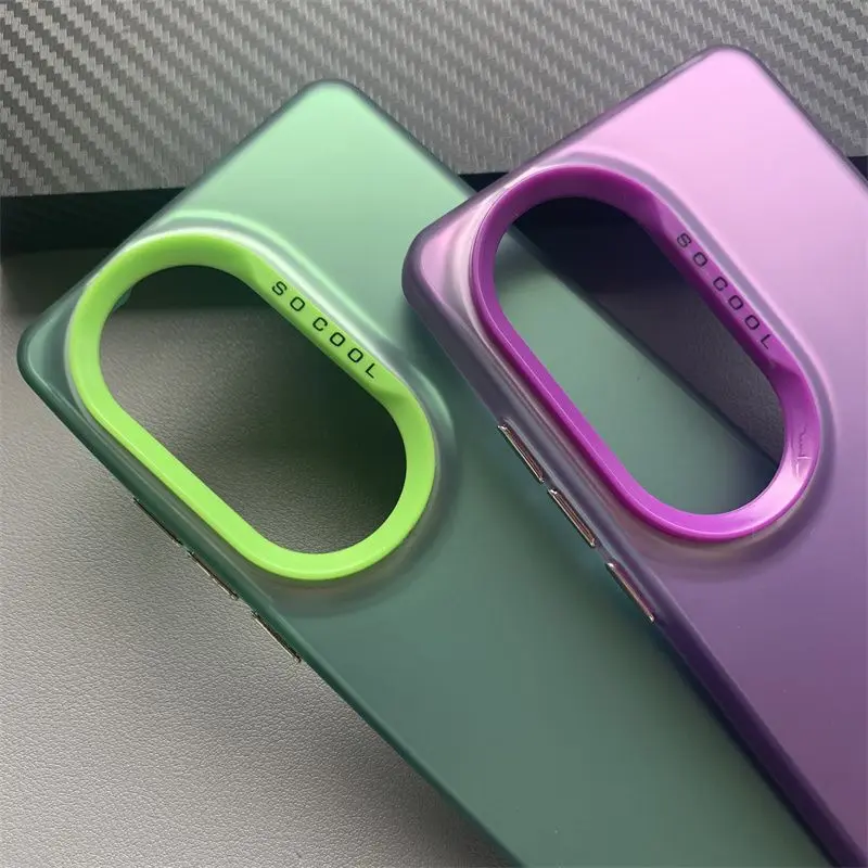 Luxurious Metallic Aurora Skin Matte Cover