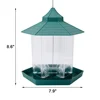 Garden Yard Outdoors Decoration Hexagon Shaped Large Capacity Easy to Use Gazebo Bird Feeders Wild Bird Feeder 6