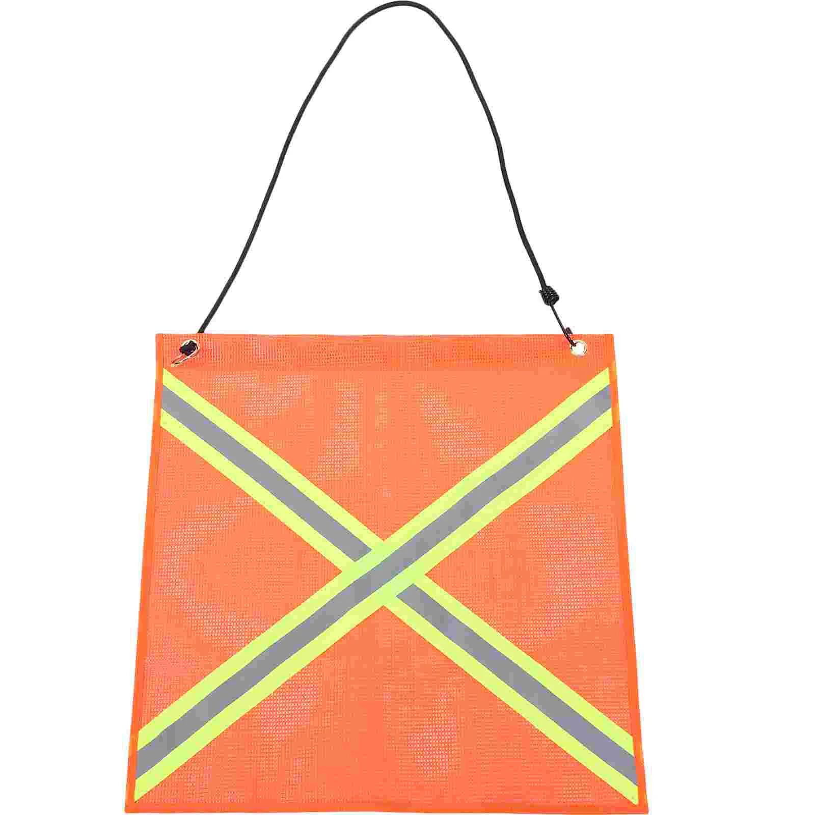 

Reflective Flag Warning Flag Car End Flag Mesh Reflective Flag Night Safety Car Flag