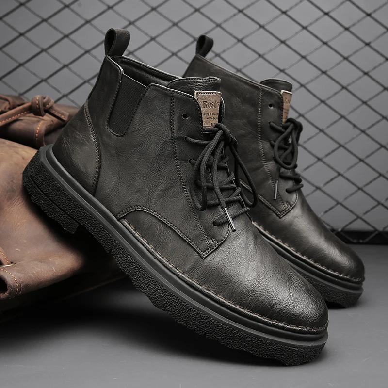 Thursday Boots Men Men's Wingtip Chukka Ankle Boots For Work