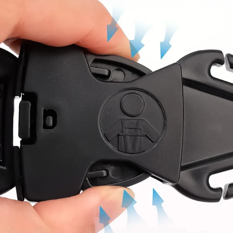 Child Safety Seat Belt Positioning and Locking Buckle Accessory