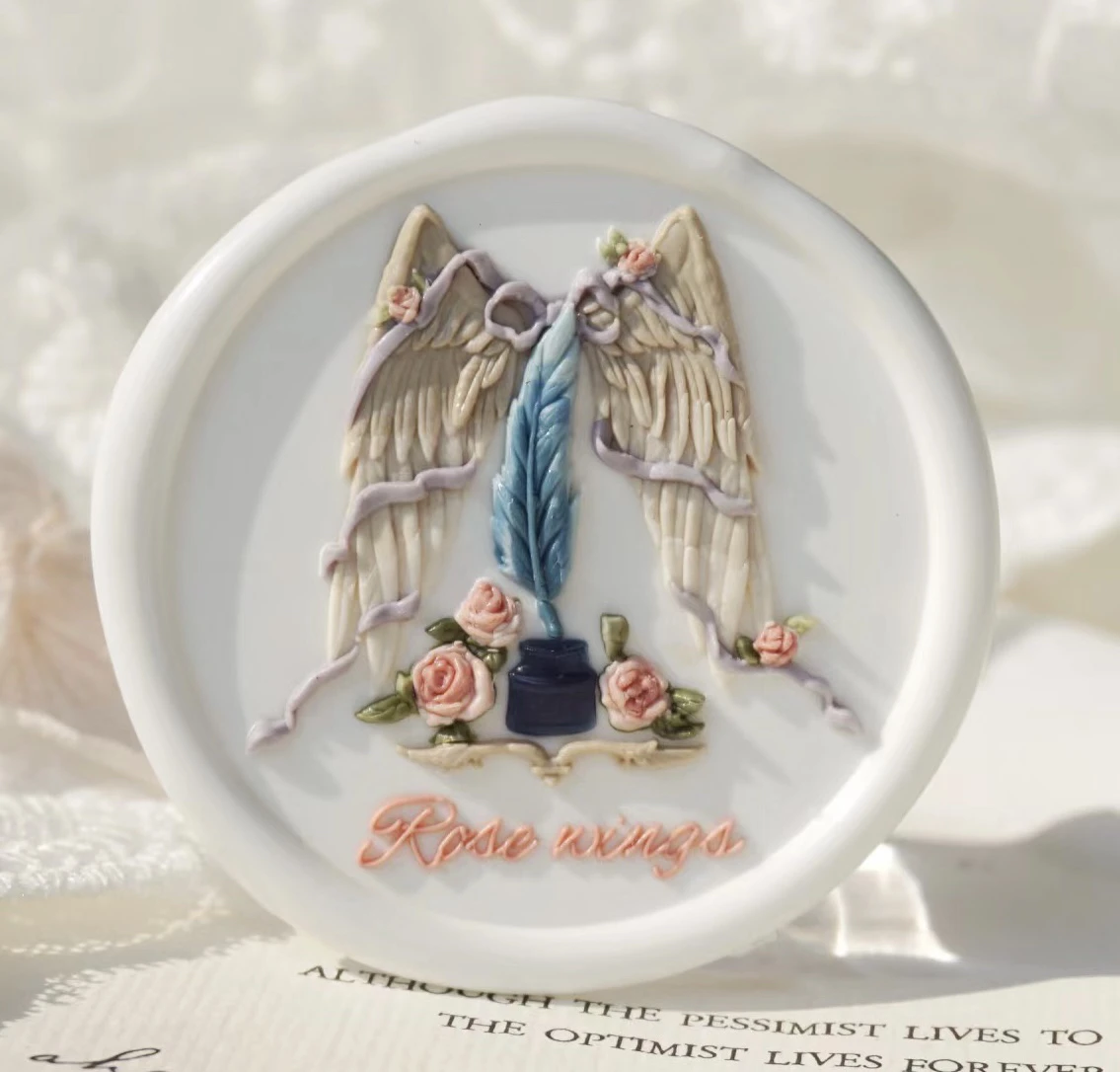 Bronze Seal Fire Seal Rabbit Perfume Bottle Cisas House  Biological Recordings Invitation Card Gift