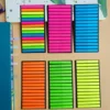 300Pcs Color Index Sticky Notes Ultra-fine Index Label Stickers PET Sticky Notes Highlighter Instead of Transparent Stickers 1