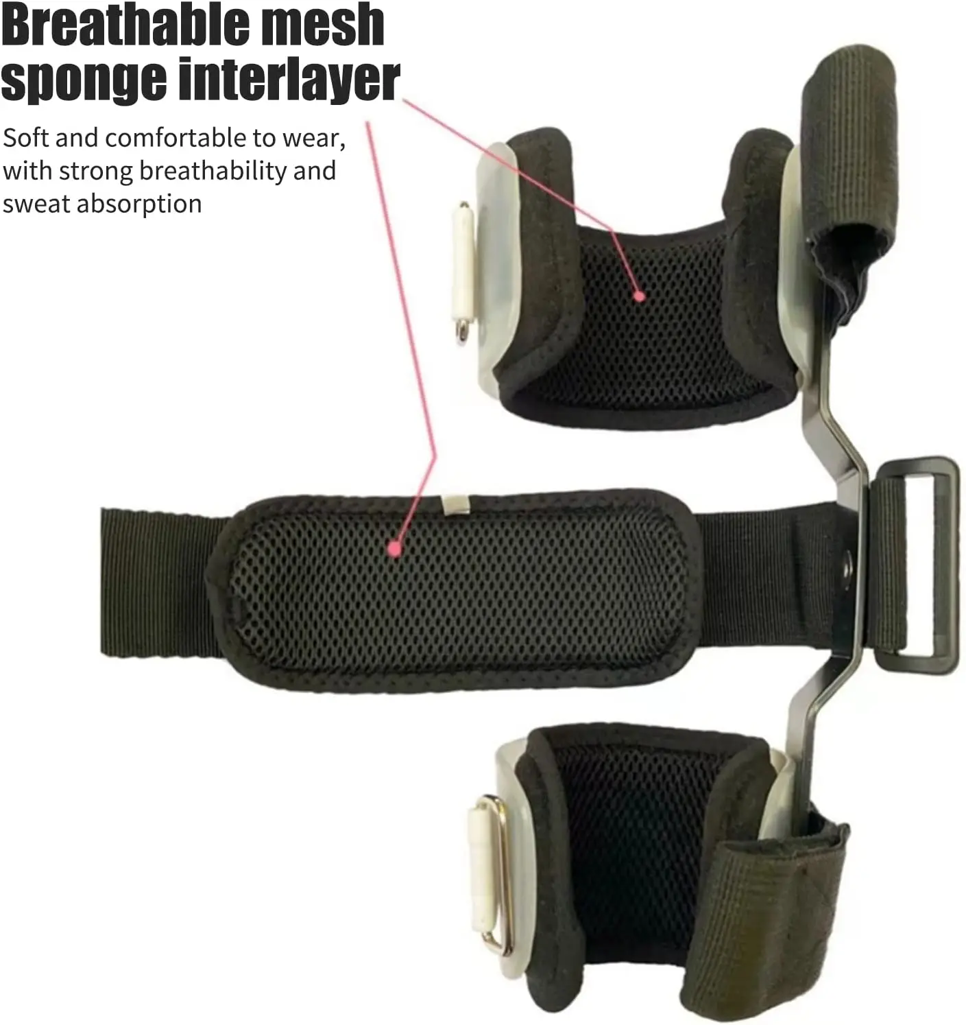 GHORTHOUD Kids O/X Leg Posture Corrector Brace Knees Valgus Straighten Bow-legged Correction Braces Adjustable 6