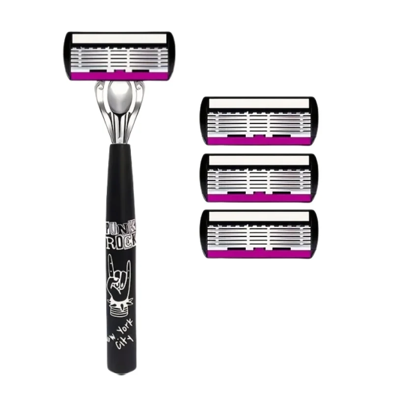 1Handle and 3 Blades