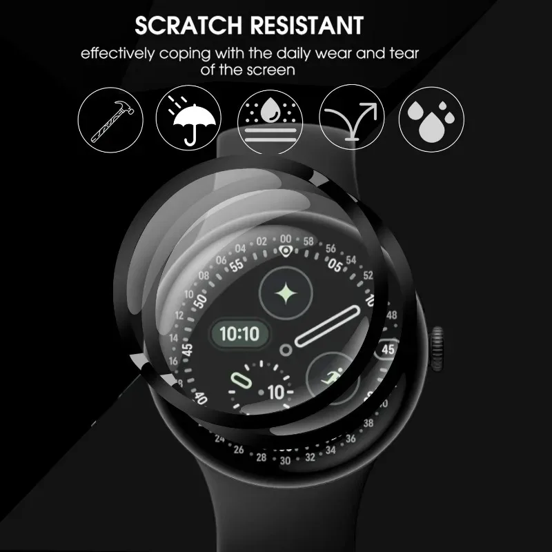 Soft 3D Curved Anti-Scratch Film Screen Protector for Smartwatch Accessories