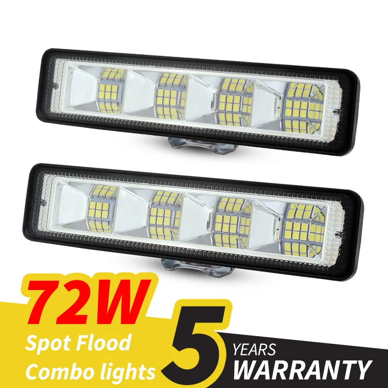 4×4 Off Road For Truck Auto 24 LEDs 12v 24v LED Bar Driving Work Light