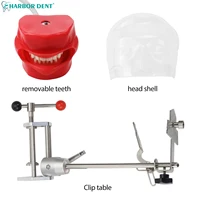 Modèle de tête Simple simulateur dentaire mannequin fantôme avec dents pour dentiste enseignement pratique formation étude équipement de dentisterie 3