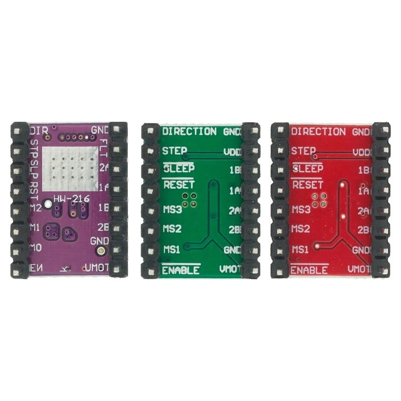 1-5개/몫 A4988 DRV8825 방열판이 있는 스테퍼 모터 드라이버 3D 프린터 부품