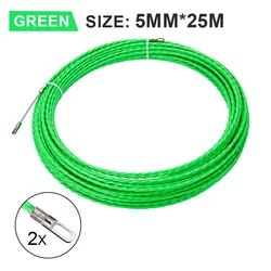 Enhanced Product Title:  
High - Durability Cable Guide Tape Puller for Telecommunications and Electrical Wiring Tasks (25M)
