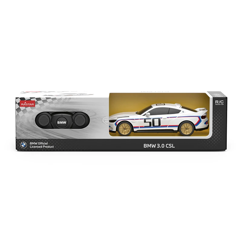 ライセンスRCラスタアソート　BMW 1/24 Rastar BMW 3.0 CSL M POWER RC Car 2.4G Car Toy Model